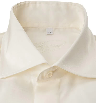 Smokinghemd, Comfort Fit, Baumwolle, Creme – Bild 2