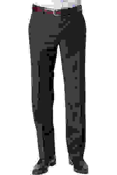 Bugatti Hose, Regular Fit, Schurwolle, Marineblau – Bild 4