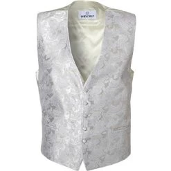 Weste, Mikrofaser, Ecru