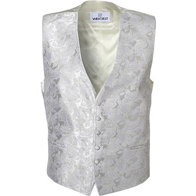 Weste, Mikrofaser, Ecru