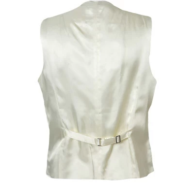 Weste, Mikrofaser, Ecru – Bild 2