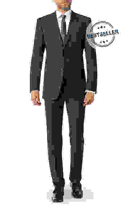 ROY ROBSON Anzug Schurwolle Super110 Reda, Anthrazit – Bild 9