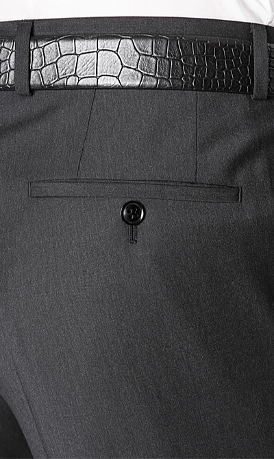 ROY ROBSON Anzug Schurwolle Super110 Reda, Anthrazit – Bild 4