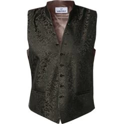 Weste, Mikrofaser, Schokobraun