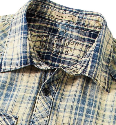 Pepe Jeans Hemd, Regular Fit, Baumwolle, Indigo Kariert – Bild 4