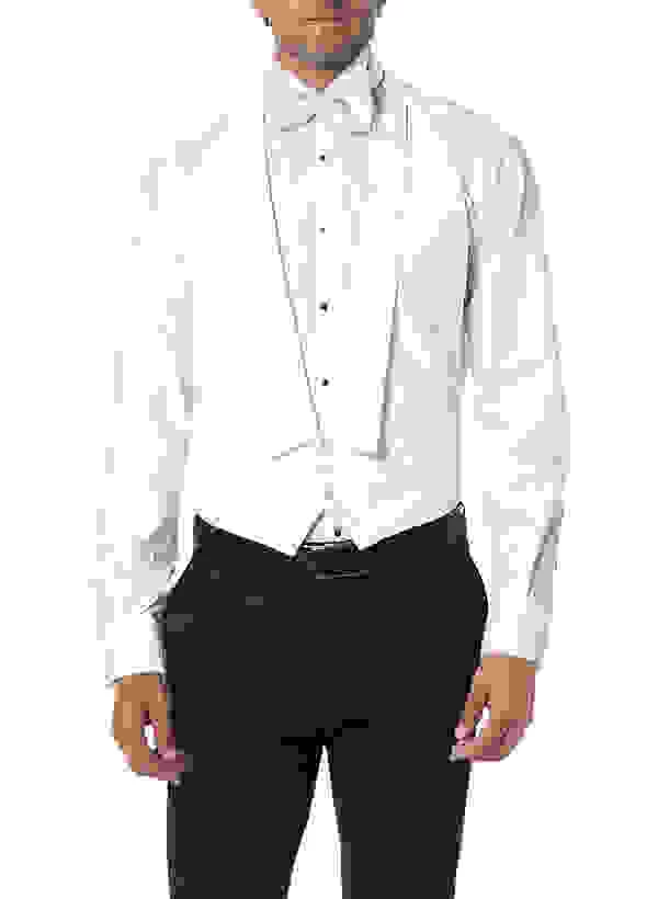 Frackweste, Baumwolle, Weiß – Bild 4