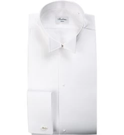 Stenströms Frackhemd, Slimline, Baumwolle, Weiß