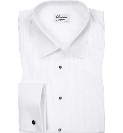 Stenströms Hemd, Fitted Body, Popeline, Weiß