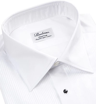 Stenströms Hemd, Fitted Body, Popeline, Weiß – Bild 2