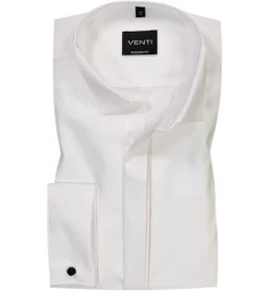 Venti Smokinghemd, Modern Fit, Popeline, Weiß