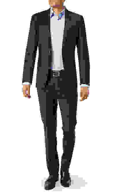 ROY ROBSON Anzug, Slim Fit, Schurwolle, Nachtblau – Bild 9