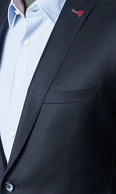 ROY ROBSON Anzug, Slim Fit, Schurwolle, Nachtblau – Bild 8