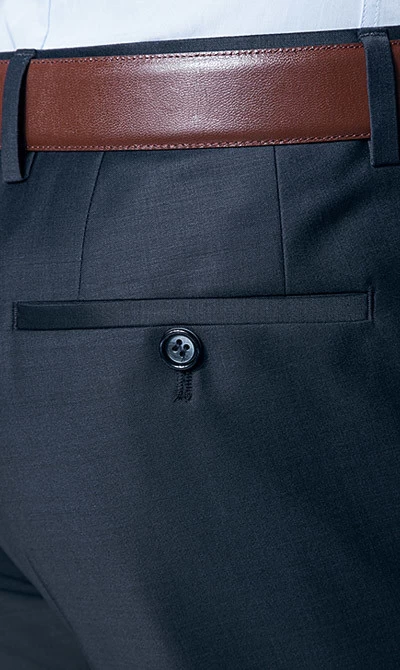 ROY ROBSON Anzug, Slim Fit, Schurwolle, Nachtblau – Bild 3