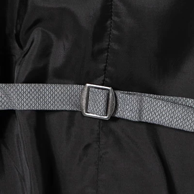 Weste, Slim Fit, Schurwolle, Dunkelgrau – Bild 3