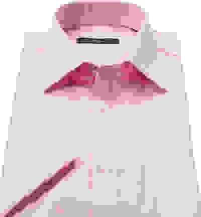 Venti Kurzarmhemd, Modern Fit, Popeline, Rosa – Bild 3