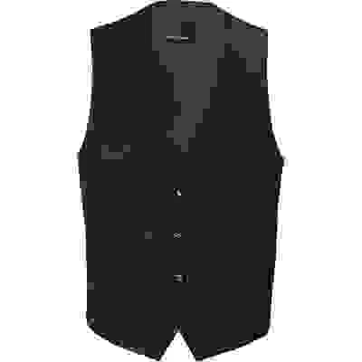 ROY ROBSON Weste, Extra Slim Fit, Schurwolle, Nachtblau Meliert – Bild 4