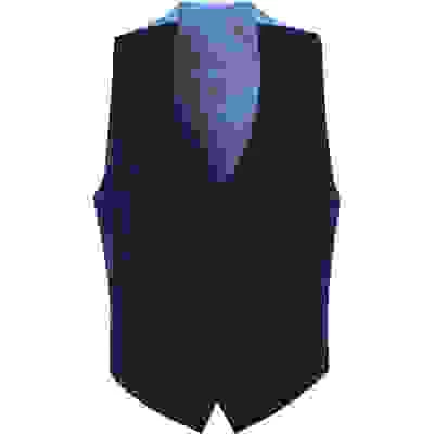 Digel Weste, Modern Fit, Schurwolle Super100 Marzotto, Marine – Bild 3