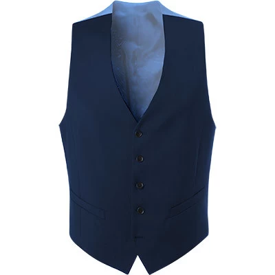 Digel Weste, Modern Fit, Schurwolle Super100 Marzotto, Marine