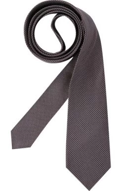 Krawatte, Seide, Kaffeebraun