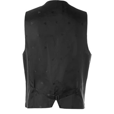 ROY ROBSON Weste, Schurwolle Super110 REDA, Schwarz – Bild 2