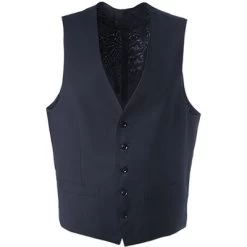 ROY ROBSON Weste, Schurwolle Super110 REDA, Dunkelblau