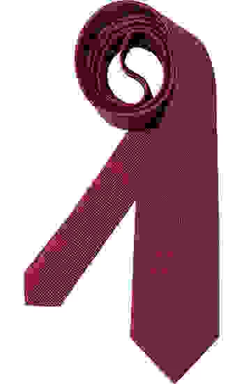 Bugatti Krawatte, Seide, Rot – Bild 2
