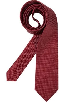 Bugatti Krawatte, Seide, Rot