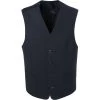 Digel Weste, Comfort Fit, Schurwolle, Nachtblau