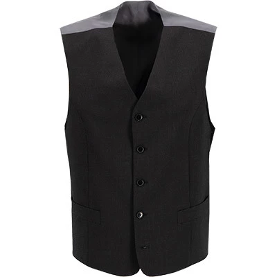 Digel Weste, Comfort Fit, Schurwolle, Anthrazit