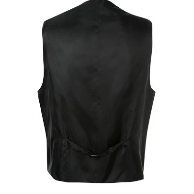 Digel Weste, Comfort Fit, Schurwolle, Schwarz – Bild 2