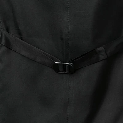 Digel Weste, Comfort Fit, Schurwolle, Schwarz – Bild 4