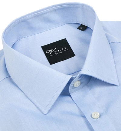 Venti Hemd, Modern Fit, Baumwolle, Extra Langer Arm, Hellblau – Bild 2