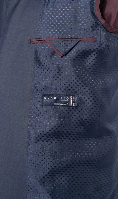 CARL GROSS Anzug, Modern Fit, Schurwolle, Blau – Bild 5