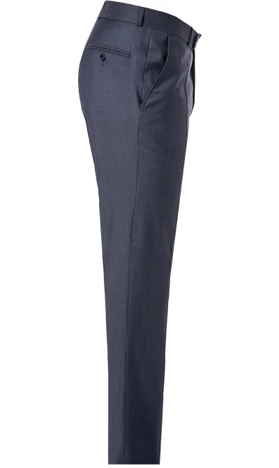 CARL GROSS Anzug, Modern Fit, Schurwolle, Blau – Bild 4