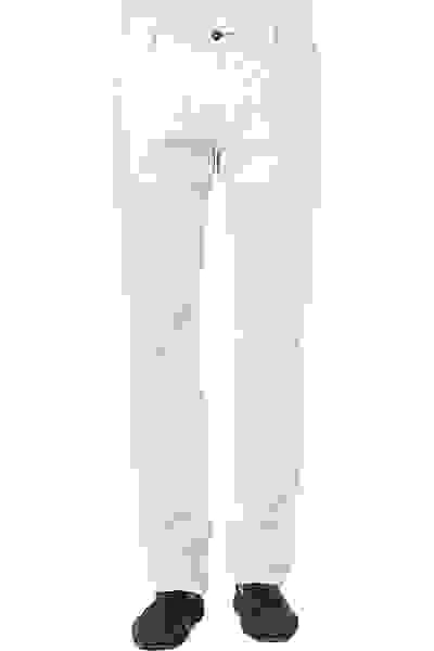 Bugatti Chino, Modern Fit, Baumwolle, Weiß – Bild 5