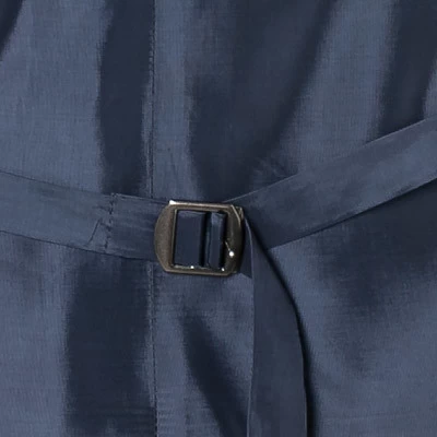 CARL GROSS Weste, Modern Fit, Schurwolle, Dunkelblau Meliert – Bild 3