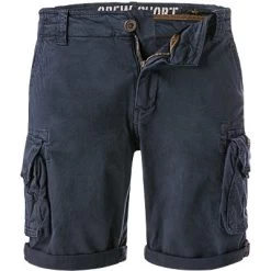 Alpha Industries Cargoshorts, Slim Fit, Baumwolle, Navy