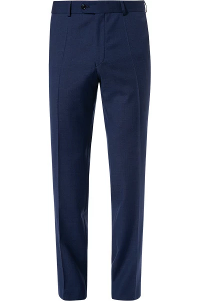 CARL GROSS Hose, Modern Fit, Schurwolle Super100, Blau Meliert – Bild 2