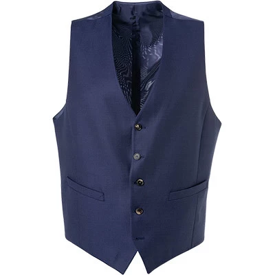 Digel Weste, Schurwolle, Navy Meliert