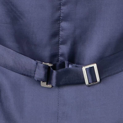 Digel Weste, Schurwolle, Navy Meliert – Bild 3