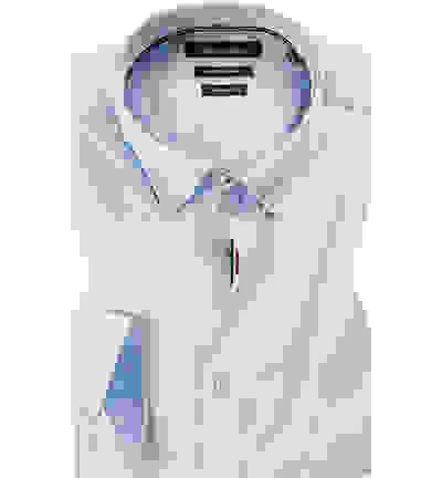 Marc O'Polo Hemd, Regular Fit, Baumwolle, Himmelblau – Bild 4