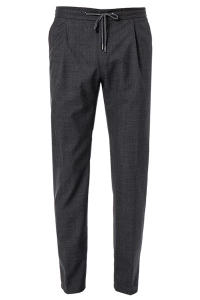 Windsor. Jogpants, Wolle, Anthrazit Meliert – Bild 3