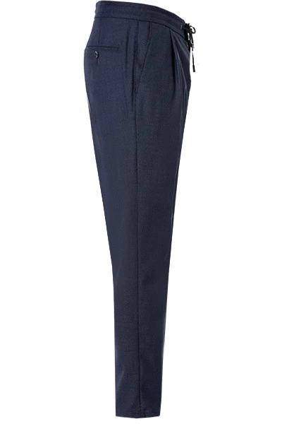 Windsor. Jogpants, Wolle, Nachtblau Meliert – Bild 2