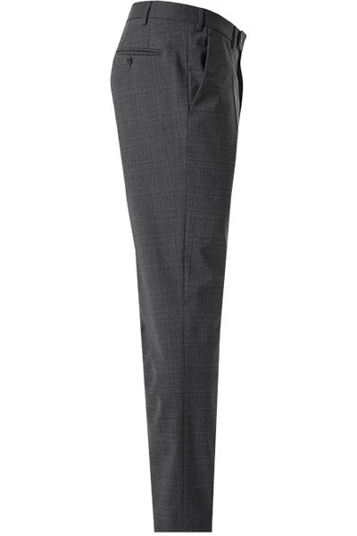 Digel Hose Per, Modern Fit, Schurwolle Fleckenschutz, Mittelgrau Meliert – Bild 3