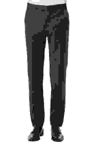 Digel Hose Per, Modern Fit, Schurwolle Fleckenschutz, Dunkelblau Meliert – Bild 4