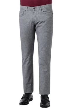 Baldessarini Hose, Baumwolle, Steingrau Meliert