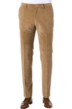 ROY ROBSON Hose, Slim Fit, Cord, Sand