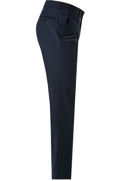 CARL GROSS Hose, Regular Fit, Schurwolle Waschbar, Dunkelblau – Bild 3