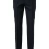 Boss Hose Phil, Extra Slim Fit, Schurwolle, Schwarz