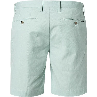Hackett Shorts, Slim Fit, Baumwolle, Grün Gestreift – Bild 2